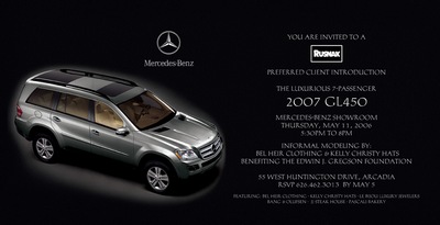 MORE MERCEDES TO LOVE 2007 GL LAUNCH image
